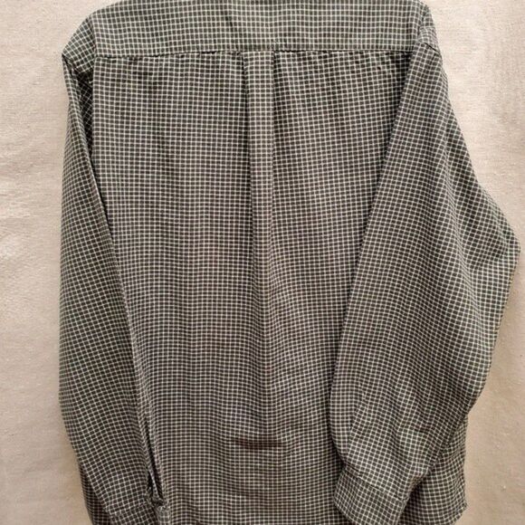 Eddie Bauer Plaid Check Men's Long Sleeve Shirt in Size M - Picture 5 of 5